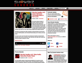 showbizsandbox.com screenshot