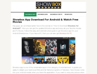 showboxapp.org screenshot