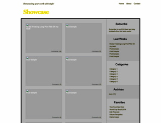 showcase-demo-dantearaujo.blogspot.com screenshot