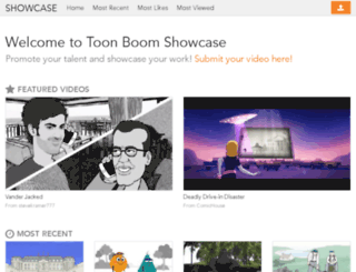 showcase.toonboom.com screenshot