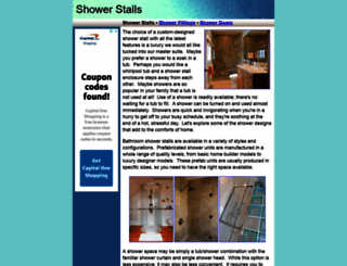 shower-stalls.com screenshot