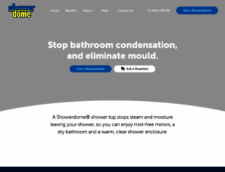 showerdome.com.au screenshot