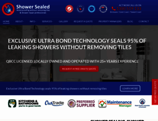 showersealed.com.au screenshot
