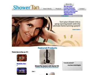 showertan.com screenshot