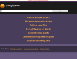showgist.com screenshot