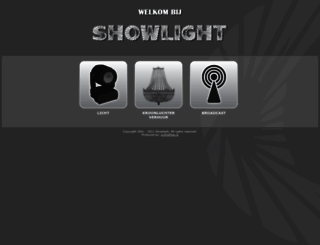 showlight.nl screenshot