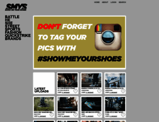 showmeyourshoes.de screenshot