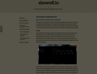 showoff.io screenshot