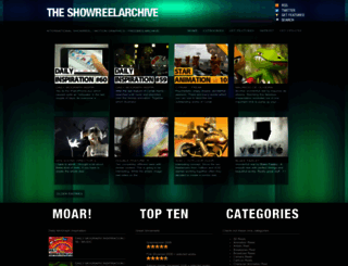 showreelarchive.com screenshot