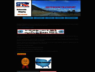 showroomtransport.com screenshot