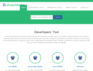 showsiteinf.com screenshot