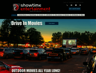 showtimeatlanta.com screenshot