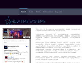 showtimesystems.hu screenshot