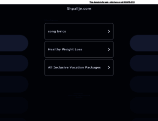 shpallje.com screenshot