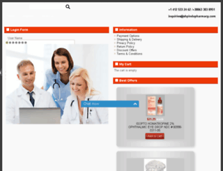 shpindapharmacy.com screenshot