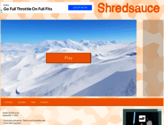 shredsauce.com screenshot