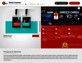 shreeji-computer.com screenshot