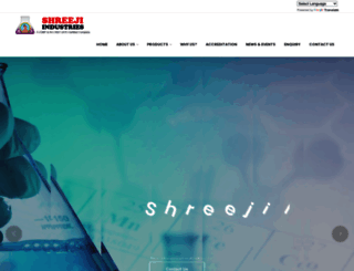 shreejiindustries.net screenshot