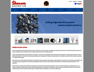 shreemcapacitors.com screenshot