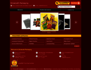 shreenathpackaging.com screenshot