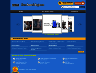 shreesamarthengineers.in screenshot