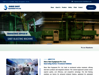 shreeshotblast.com screenshot