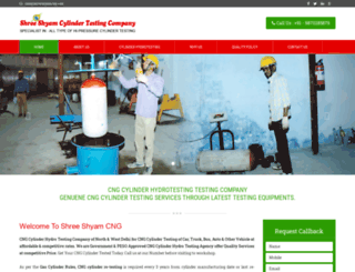shreeshyamcng.com screenshot