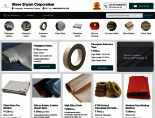 shreeshyamcorporation.co.in screenshot