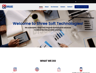 shreesofttechnologies.com screenshot