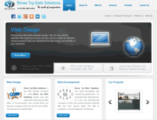 shreetajwebsolutions.com screenshot