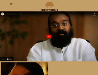 shreevarma.org screenshot