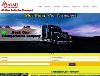 shribalajicartransport.com screenshot