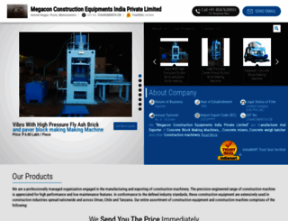 shriconstructionequipments.com screenshot