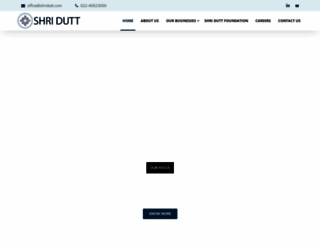 shridutt.com screenshot