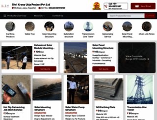 shrikrsnagroup.com screenshot
