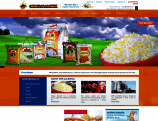 shrilalmahal.org screenshot