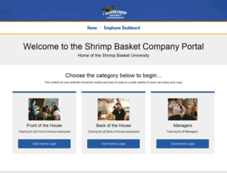 shrimpbasket.net screenshot
