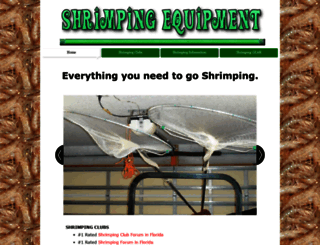 shrimpingequipment.com screenshot