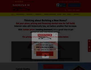 shrinerbuildingcompany.com screenshot