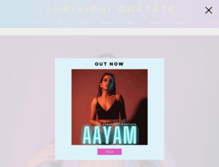 shrinidhighatate.com screenshot