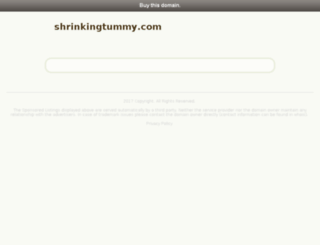 shrinkingtummy.com screenshot