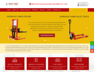 shrivinayakmachine.com screenshot