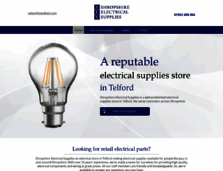 shropshire-electricals.co.uk screenshot