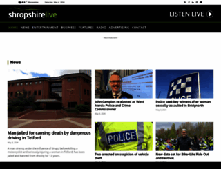 shropshirelive.com screenshot