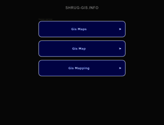 shrug-gis.info screenshot