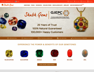 shubhgems.in screenshot