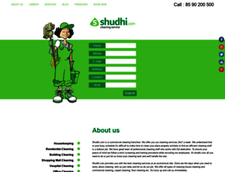 shudhi.com screenshot