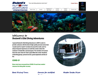 shulamit-diving.com screenshot