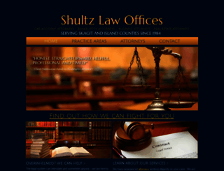 shultzlawoffices.com screenshot