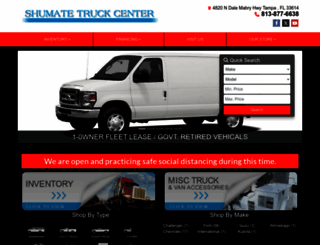 shumatetruckcenter.com screenshot